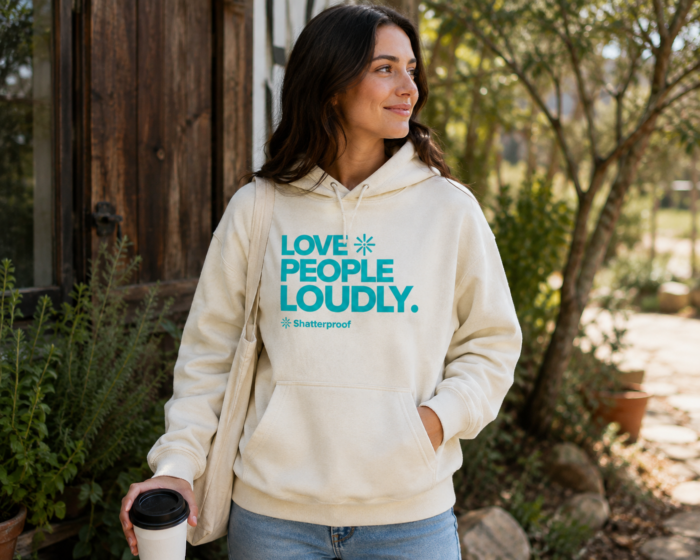 Love People Loudly Hoodie