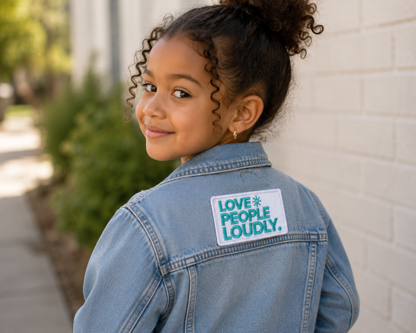 Love People Loudly Patch